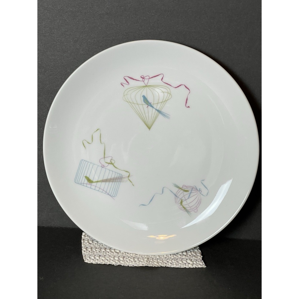 Vtg MCM Rosenthal Continental China Raymond Loewy BIRD CAGE Salad Plate 7.5